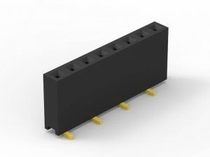 صف واحد ربط رأس الإناث SMT نوع الارتفاع 3.56 مم تصنيف التيار 2.0AMP