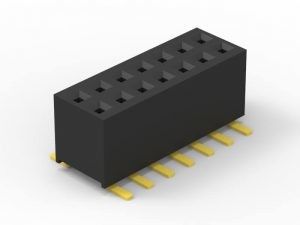 1.27 ملم بطاقة PCB مزدوجة الصف إلى الطاولة رابط سطح جبل ريل التعبئة