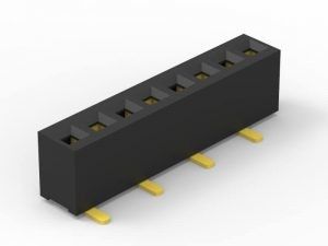 شريحة واحدة من السلسلة الصغيرة إلى المجموعة ، 1.0mm Pitch إمرأة