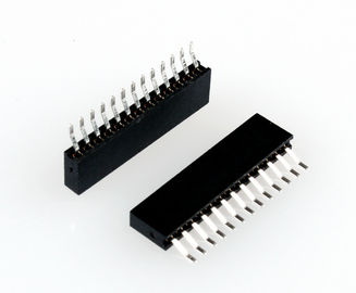SMD الأسود المرفق الرئيسي الأنثوي مقاومة العزل العالية 1000MΩ دقيقة