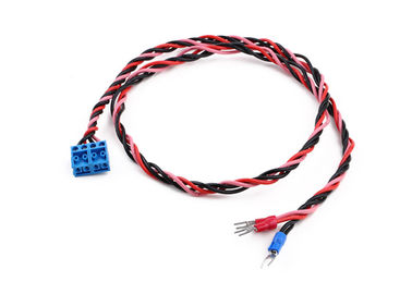 مجموعات الكابلات الكهربائية السيارات مع 3.81mm 2 دبوس بلوك المحطة UL1007 18AWG سلك