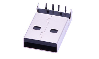 4 دبوس PCBA الذكور Micro USB مدخل مخرج الموصلات البلاستيك 100V مقاومة الجهد