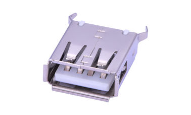 وصلة خط البيانات USB إمرأة ، نوع AF Micro USB Pcb Connector