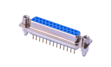 VGA Socket 25 PIN D Sub Connector 1000M Omega Min مقاومة العزل