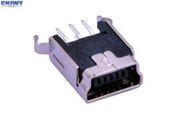 هاتف محمول ميني 180 درجة مرفق USB ، SMD ميكرو مرفق USB الذكر