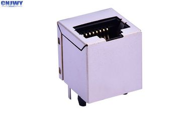وصلة شبكة Rj45 ذات منفذ واحد 10P8C 180 درجة التيار المسموح به 1.5A