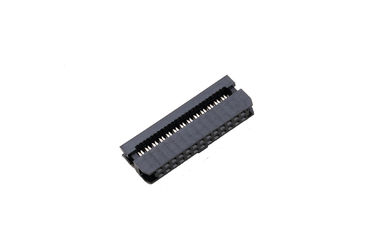 2.0mm Pitch IDC 6 Pin ربان كابل رابط ، ربان الكهربائية سلك الاتصالات