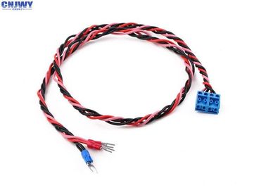 مجموعات الكابلات الكهربائية السيارات مع 3.81mm 2 دبوس بلوك المحطة UL1007 18AWG سلك