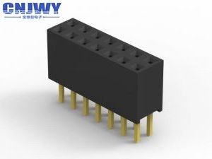 2x20P ربط رأس الإناث للوحة PCB