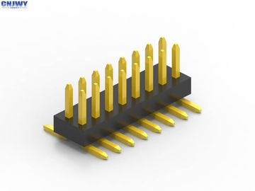 12 دبوس صف مزدوج ذكر دبوس ربط رأس 1.0mm الطول الطول تخصيص