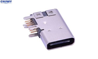 3.1 نموذج C رابط Micro USB 90 درجة قاعدة 14 الاتصالات سبيكة النحاس