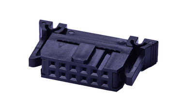 2.54MM مصدر IDC للقطب الإناث مع خطاف فراشة PBT العزل