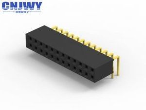 ربط رأس الـ PCB الإناث الذهب فلاش PBT مقاومة العزل المادية