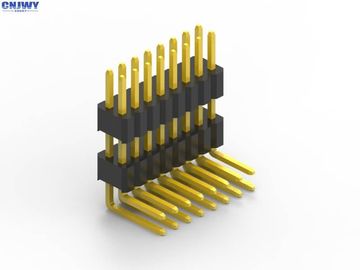 الدرجة الحرارية العالية LCP ربط رأس PCB الزاوية اليمنى تصنيف التيار الحالي 1.0AMP