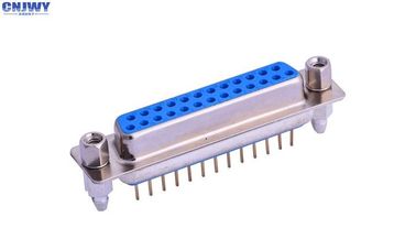 VGA Socket 25 PIN D Sub Connector 1000M Omega Min مقاومة العزل