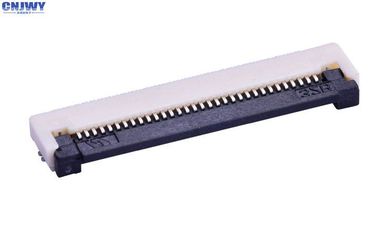 رابط الدائرة المطبوعة المرنة ، FFC FPC Connector 0.5mm الاتصال الأفقي لأسفل