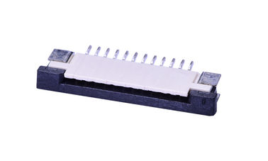 ربط كابل FPC الأفقي 1mm ارتفاع الطوق 2.46 MM طلاء القطن البيج