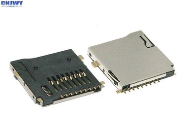 TF خارجية لحام رابط بطاقة Micro SD حامل 9 PIN أربعة أقدام نوع القشرة الذاتية