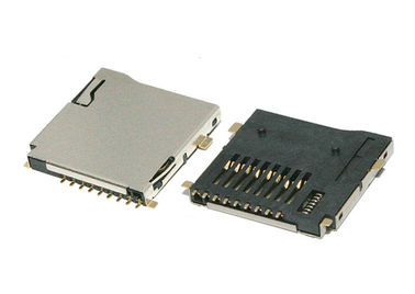 TF خارجية لحام رابط بطاقة Micro SD حامل 9 PIN أربعة أقدام نوع القشرة الذاتية