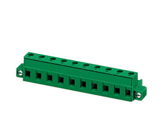1 * 15P بريد محطة الكتلة وصلة قابلة للتوصيل النوع 30-12AWG H18.2mm R / A مع بريد
