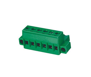 1 * 15P بريد محطة الكتلة وصلة قابلة للتوصيل النوع 30-12AWG H18.2mm R / A مع بريد