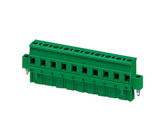 قطر PCB 1.3mm رابط محطة المسمار CPT 5.08mm Pitch 1 * 16P جسم النحاس