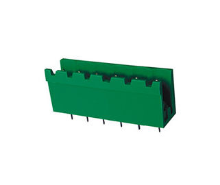 5.08mm مركز الفضاء محطة ربط الشريط 1 * 08P PA66 SN مغلفة DIP / RA 300V 18A