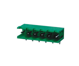 5.08mm مركز الفضاء محطة ربط الشريط 1 * 08P PA66 SN مغلفة DIP / RA 300V 18A