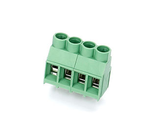 30-10AWG وصلة الكهرباء المحطة الحديدية CET5 9.52mm Pitch 1 * 04P الأخضر