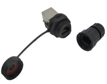 RJ45 لوحة الشبكة مقاومة للماء 8 دبوس PCB سلك إلى وحدات الاتصال