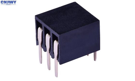 PA9T لوحة PCB PH2.54MM 1.0AMP الزاوية اليمنى رأس الإناث