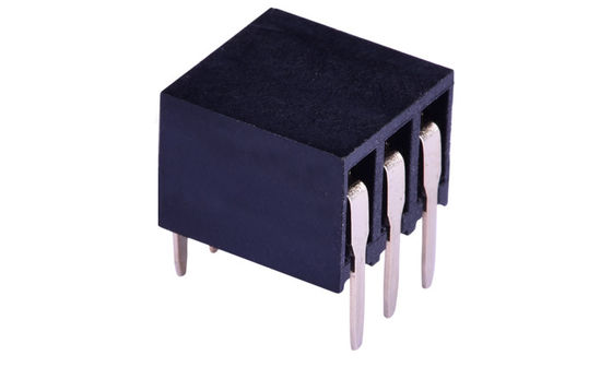PA9T لوحة PCB PH2.54MM 1.0AMP الزاوية اليمنى رأس الإناث