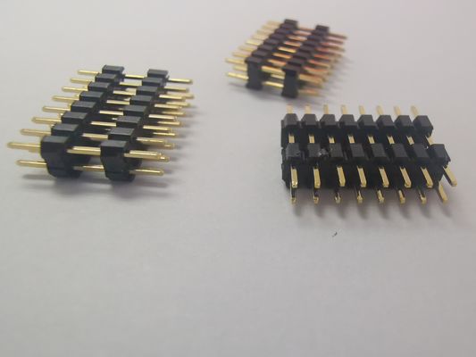 ربط الرأس 20 دبوس PCB متين ربط مزدوج 1mm Pitch