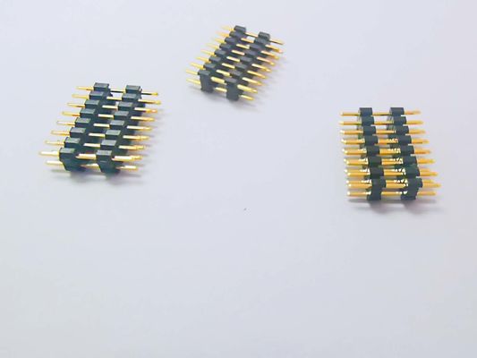 PA6T 2.0MM Pitch 2 * 8P وصلة دبوس الزاوية اليمنى UL94V-0
