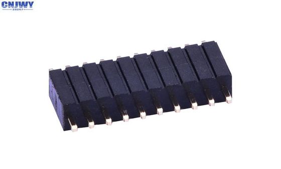 30 دبوس 40 دبوس نساء بطاقة PCB 500 فولت 1.0AMP 1.00mm الطول الفوسفور برونز الاتصال