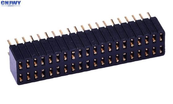 250 فولت PH1.27mm صف مزدوج رأس الإناث Y ارتفاع الطرف 4.6MM