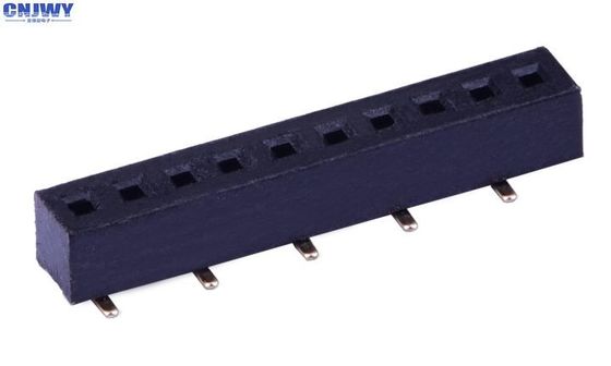 1.27MM Pitch PA6T ارتفاع 2.0mm ربط المقبس الأنثوي