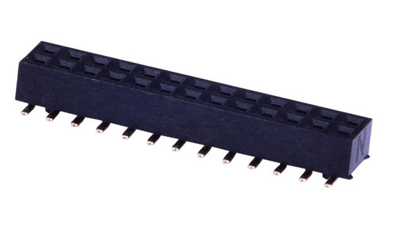 ارتفاع 2.0mm PA6T SMT دبوسة 1.27MM رأس الإناث