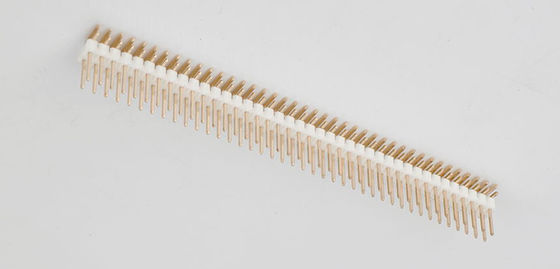 الزاوية اليمنى 2 * 40P PA6T 2.0mm Pitch Pin Header Connector
