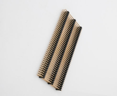 ربط رأس الدبوس المزدوج PA6T Pitch 2.54mm 48P