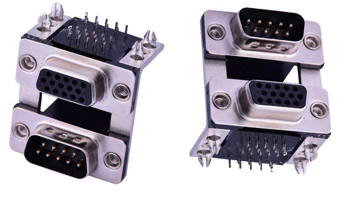 إمرأة D Sub Connector 9PIN مجموعة المقاعد العامة نوع مقاومة العزل
