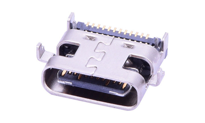 الاتصالات USB 3.1 الإناث مقعد المدخلات المخرجات 24 وضع الاتصال نوع لوحة المغسلة