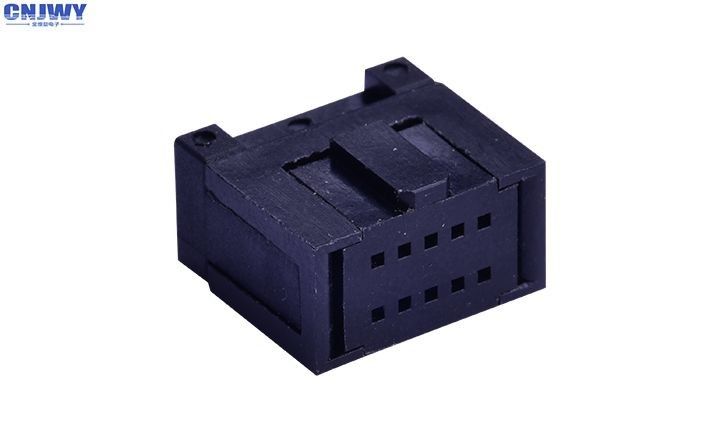 رابط كابل شريط مخصص 20 دبوس ، مفتوحة اليد IDC صندوق رأس 1.0 AMP تصنيف الحالي
