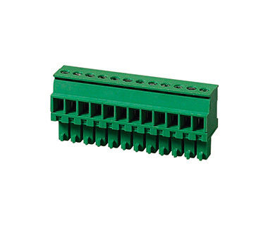 PA66 SN مغلفة 30-16AWG وصلة كتلة المحطة CPT 3.81mm Pitch 1 * 10P الأخضر