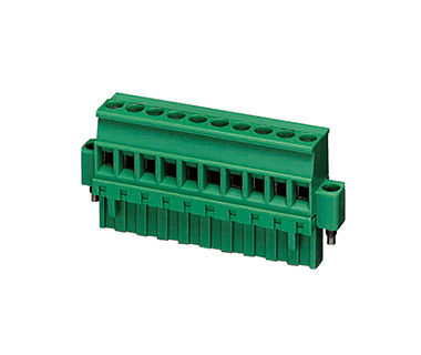 قطر PCB 1.3mm رابط محطة المسمار CPT 5.08mm Pitch 1 * 16P جسم النحاس