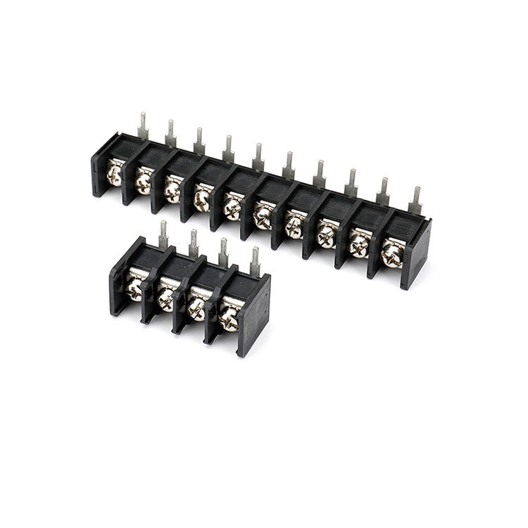 حواجز PCB محطة رابط المسمار كتلة 9.52mm الطول 1 * 10P الملاك الأيمن M4 الفولاذ