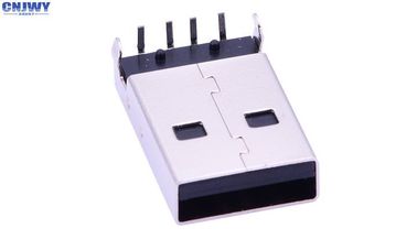 4 دبوس PCBA الذكور Micro USB مدخل مخرج الموصلات البلاستيك 100V مقاومة الجهد